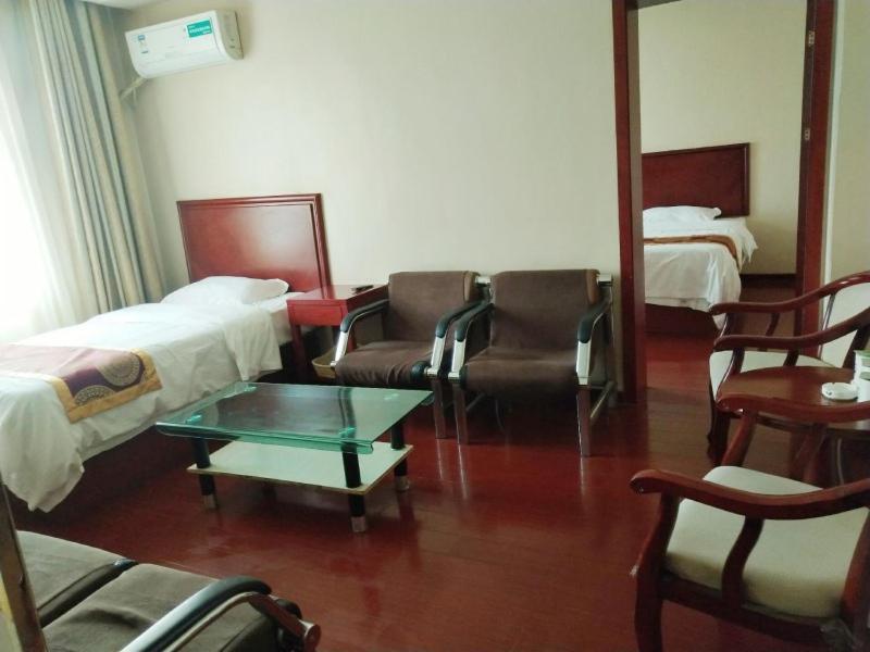 Greentree Inn Shandong Heze Mudan Road Bus Terminal Station Express Hotel Eksteriør billede