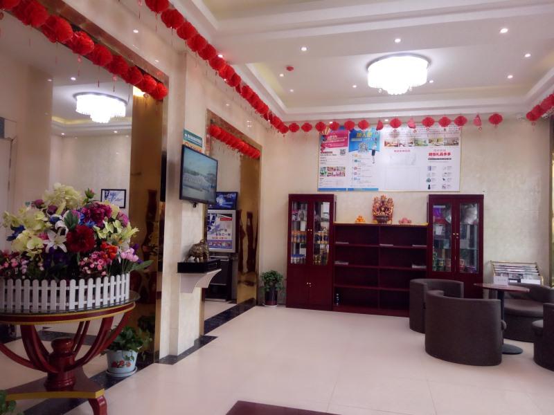 Greentree Inn Shandong Heze Mudan Road Bus Terminal Station Express Hotel Eksteriør billede