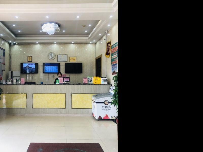 Greentree Inn Shandong Heze Mudan Road Bus Terminal Station Express Hotel Eksteriør billede