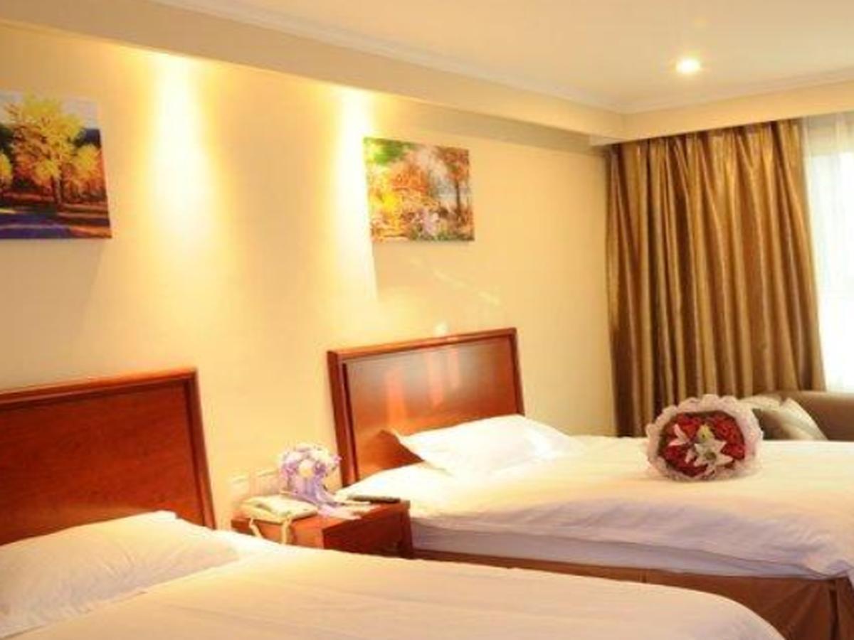 Greentree Inn Shandong Heze Mudan Road Bus Terminal Station Express Hotel Eksteriør billede