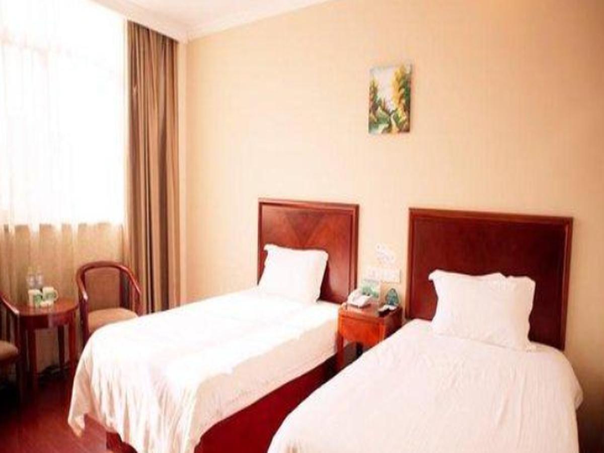 Greentree Inn Shandong Heze Mudan Road Bus Terminal Station Express Hotel Eksteriør billede
