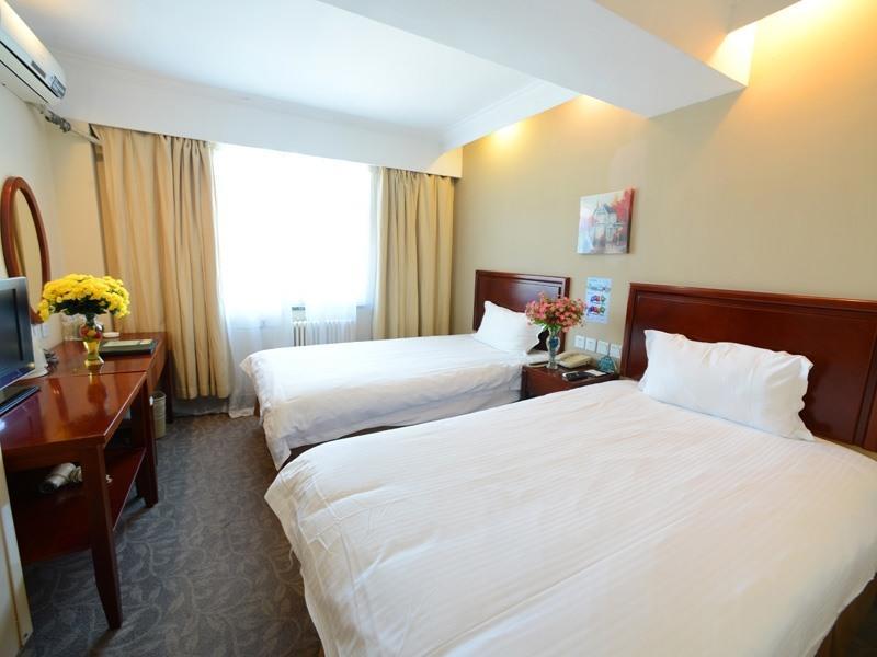 Greentree Inn Shandong Heze Mudan Road Bus Terminal Station Express Hotel Eksteriør billede