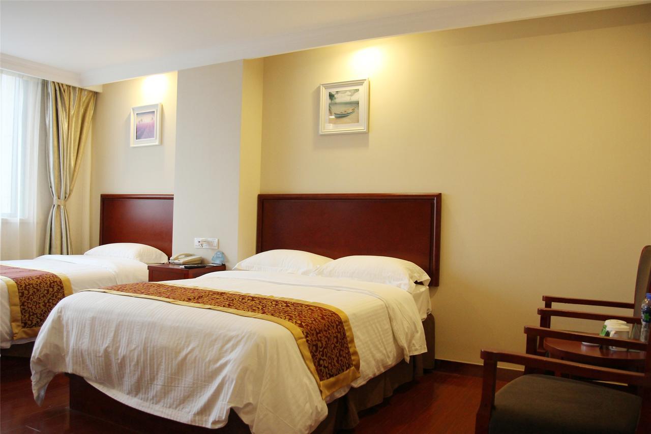 Greentree Inn Shandong Heze Mudan Road Bus Terminal Station Express Hotel Eksteriør billede