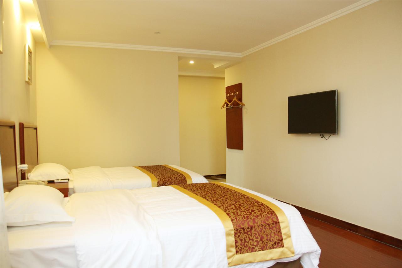Greentree Inn Shandong Heze Mudan Road Bus Terminal Station Express Hotel Eksteriør billede