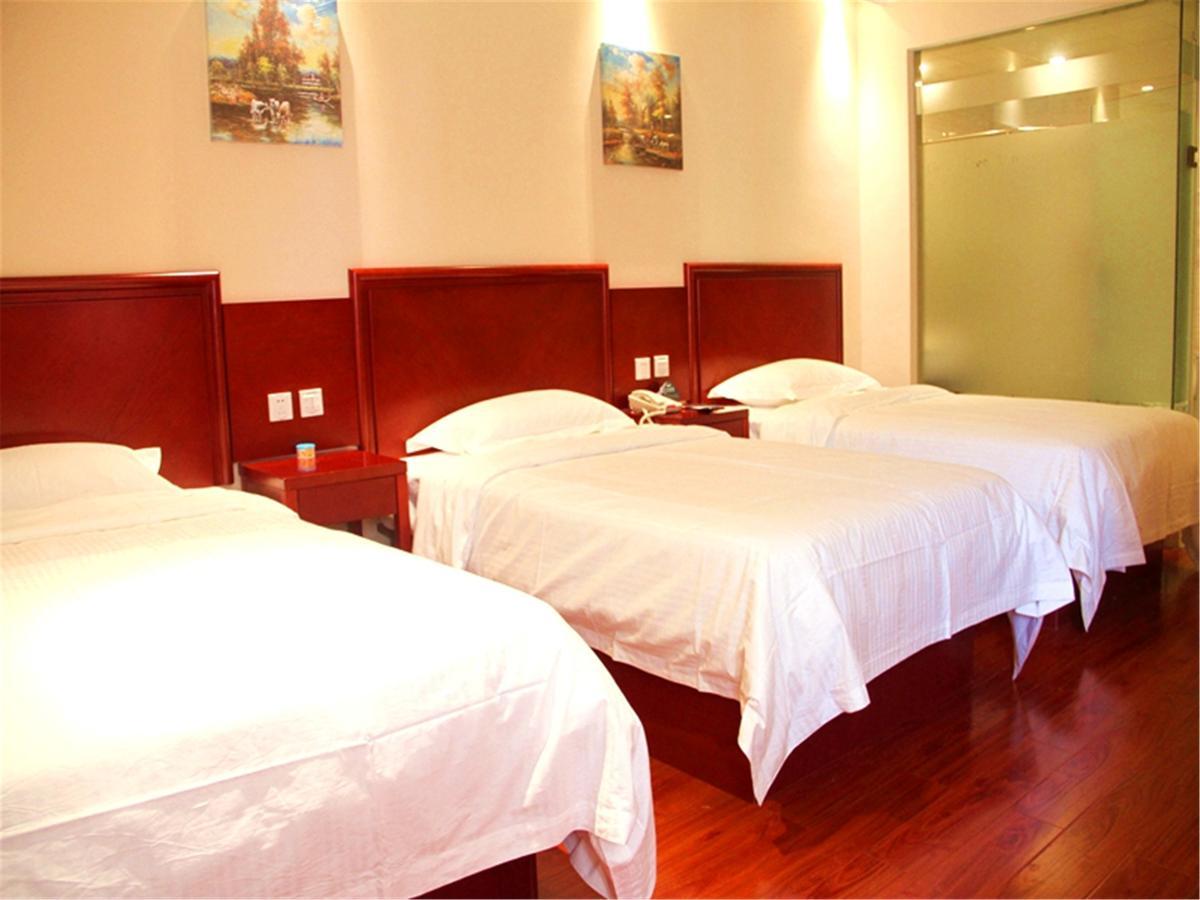 Greentree Inn Shandong Heze Mudan Road Bus Terminal Station Express Hotel Eksteriør billede