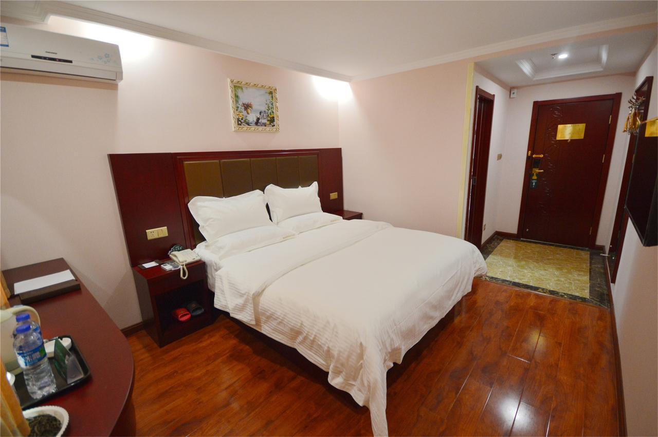 Greentree Inn Shandong Heze Mudan Road Bus Terminal Station Express Hotel Eksteriør billede