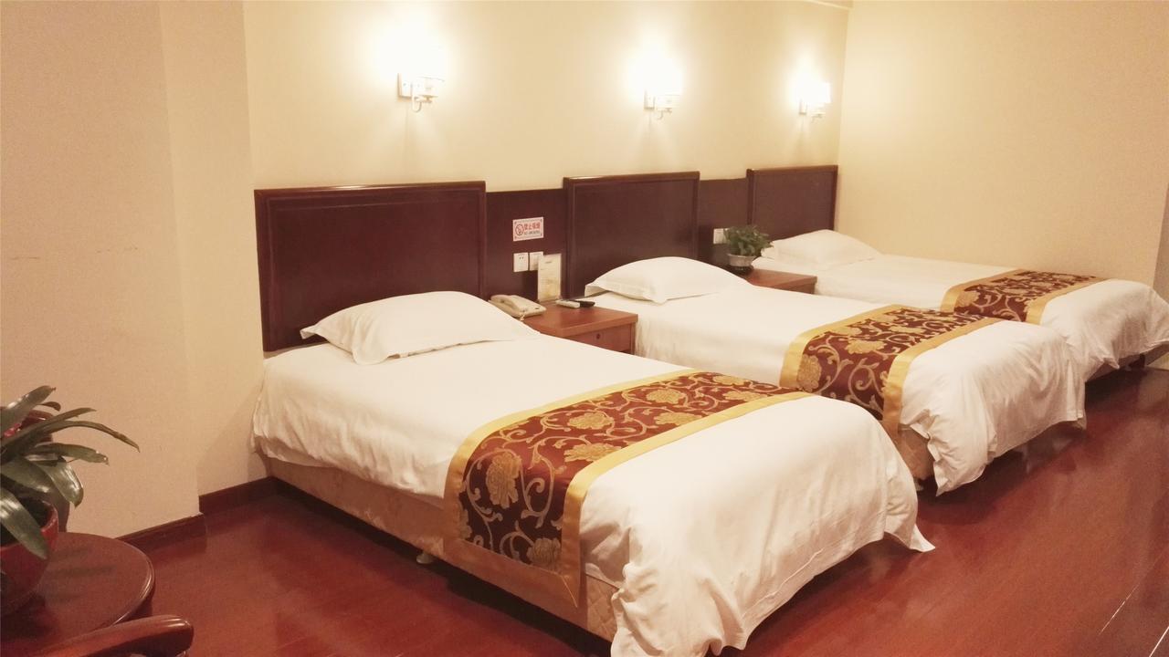 Greentree Inn Shandong Heze Mudan Road Bus Terminal Station Express Hotel Eksteriør billede