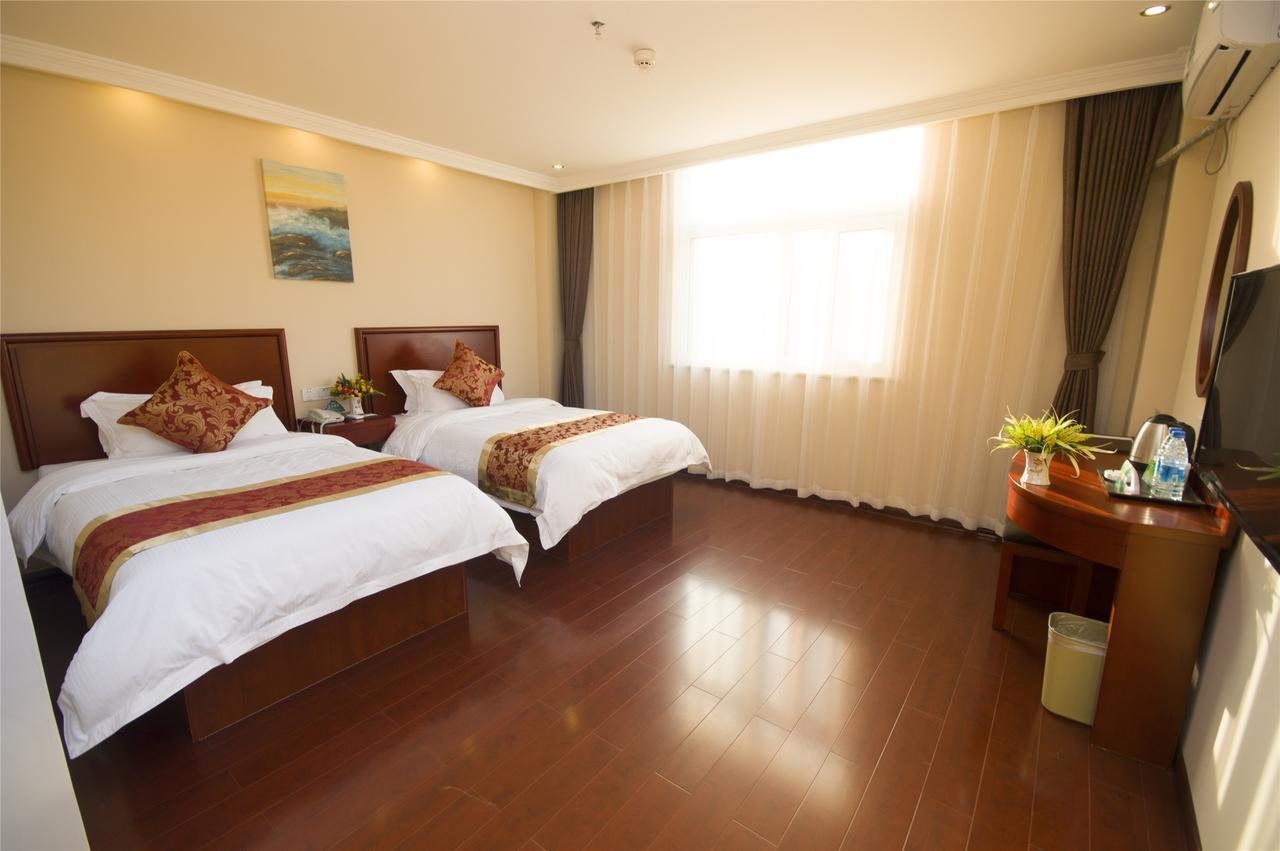 Greentree Inn Shandong Heze Mudan Road Bus Terminal Station Express Hotel Eksteriør billede
