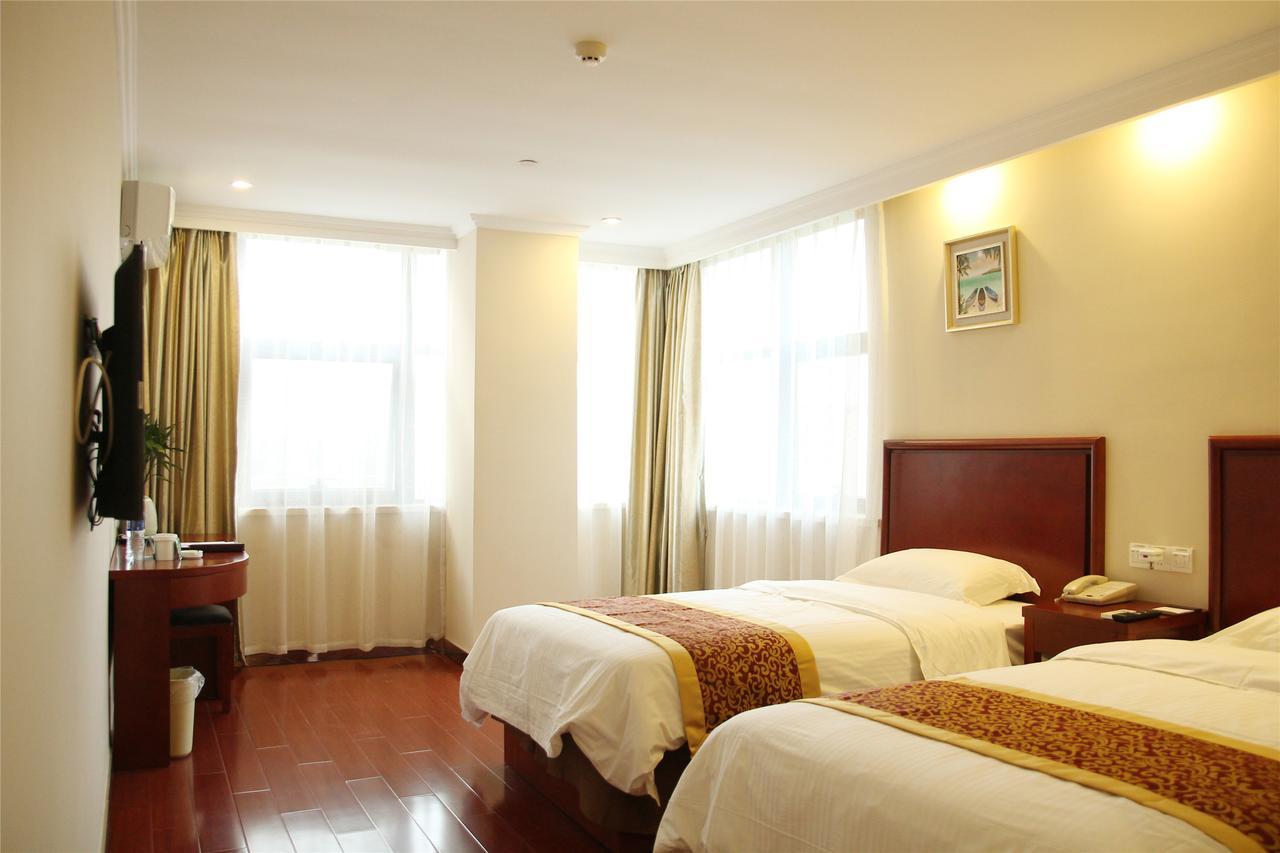 Greentree Inn Shandong Heze Mudan Road Bus Terminal Station Express Hotel Eksteriør billede