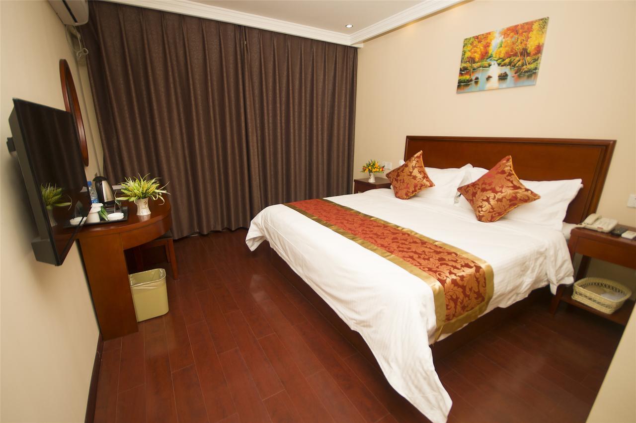 Greentree Inn Shandong Heze Mudan Road Bus Terminal Station Express Hotel Eksteriør billede